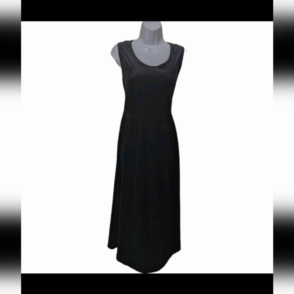 Studio Ease Black Velvet Maxi Dress M Fit Whimsigoth #drs3.4